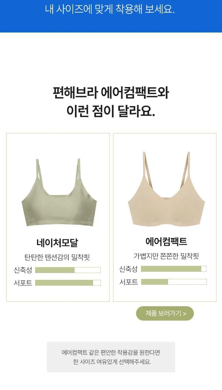 [슬림9] 편해브라 네이처모달 컴팩트 (3 colors) 상세페이지 14